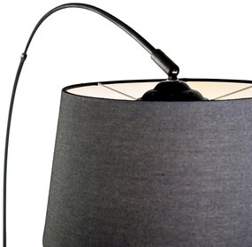 Okos modern ív lámpa fekete, WiFi A60 - Arc Basic