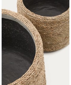 Cement kaspó szett 2 db-os ø 35 cm Sigal – Kave Home