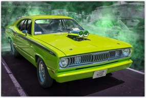 Poszterek 120x80 Plymouth 1970 Duster