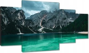 Festmények 160x90 Hegyi tó Tájkép