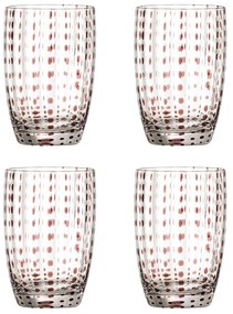 Pohár szett 4 db-os 350 ml Brinley – Bloomingville