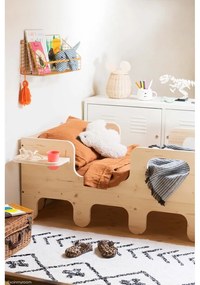 Krémszínű mosható kézi szövésű pamut szőnyeg 170x120 cm Bereber Rhombs – Lorena Canals