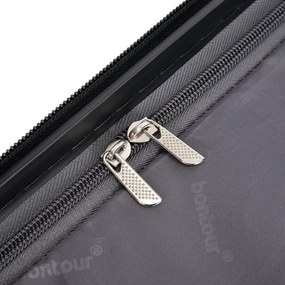 BONTOUR vertical 4 kerekes nagy borönd 76x50,5x29,5cm, púderzöld