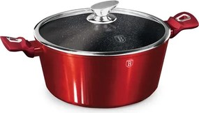 BerlingerHaus Lábas fedővel (5.35 L) Metallic Line- Burgundy Edition (BH/1258NN)