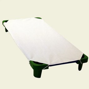 Fehér lepedő ovis ágyra 2 db-os csomag