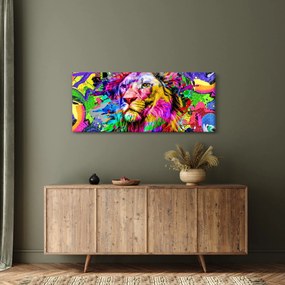 Kép - Oroszlán 3D-s képe (120x50 cm)