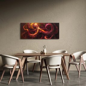Kép - Polip, olajfestmény (120x50 cm)