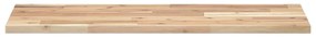 4 db kezeletlen tömör akácfa függőpolc 100 x 30 x 2 cm