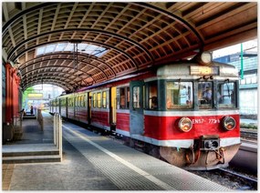 Poszterek 135x100 Pkp Poznań pályaudvar