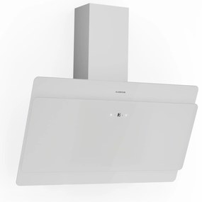 Klarstein Aurica 90, páraelszívó, 90 cm, 610 m³/ó, LED, érintőképernyős, üveg, fehér