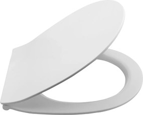 WC-ülőke Isvea Slim, fehér duroplast