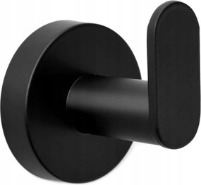 Törölközőtartó Fürdőszobai Fém Akasztó Fürdőszoba Fekete Loft