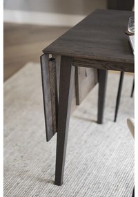 Tölgyfa bővíthető étkezőasztal 80x80 cm Filippa - Rowico