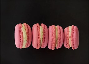 Macaroons képe (üvegen) (70x50 cm)