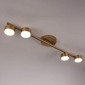 spotlámpa PUNTO 4xGX53/12W/230V arany