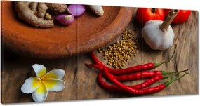 Vászonkép 120x60 Konyha Orient Fűszerek