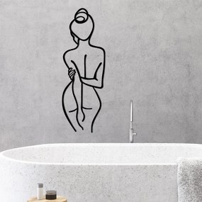 Woman Body fém faldekoráció
