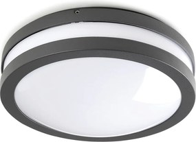 NOVOLUX 321A-G05X1A-04 TORNADO Modern Kültéri Mennyezeti Lámpa Antracit, Fehér E27 IP54