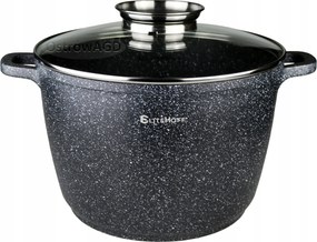 Nagy Magas Márvány Fazék Tapadásmentes Bogrács 28CM 10L Elitehoff