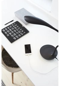 Markslöjd 106094 - LED Szabályozható asztali lámpa USB -vel  SWAN LED/4,6W/230V