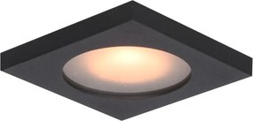 Italux Antar DL-26385S-GU10-BK Beépíthető spotlámpa 1x10W/GU10 IP44