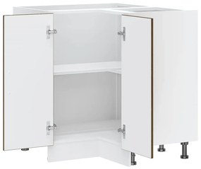 vidaXL Porto barna tölgy színű szerelt fa Konyha sarokszekrény