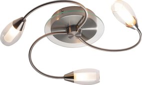 DAR LIGHTING TUG5346 TUGEL Mennyezeti Csillár Szatén Króm G9 IP20
