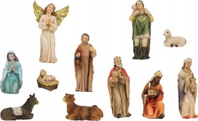 GyönyörƱ Karåcsonyi betlehem figuråk.- 11 részes max. 6,0cm magas