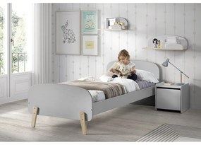 Kiddy kisméretű szürke fali polc - Vipack