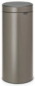 Szürke acél érintésre nyíló szemetes 30 l Touch Bin – Brabantia