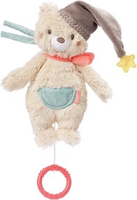 babyFEHN felhúzható zenélő plüssjáték - Bruno, a maci