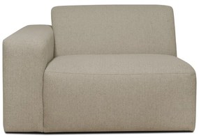 Bézs kanapé modul (bal oldali) Roxy - Scandic