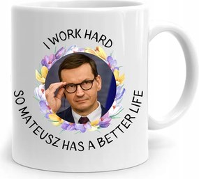 Bögre Politikus Miniszterelnök Mateusz Morawiecki Pis