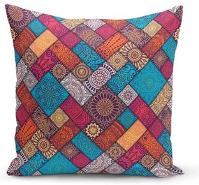 Párnahuzat szett 4 db-os 45x45 cm Mandala Tiles – Minimalist Cushion Covers