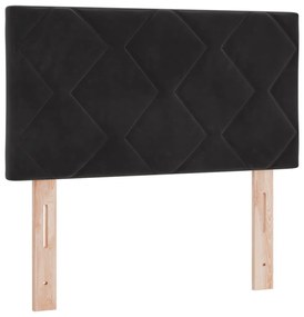 LED fejtámla gyémánt blokk dizájnnal fekete 80 cm bársonyos