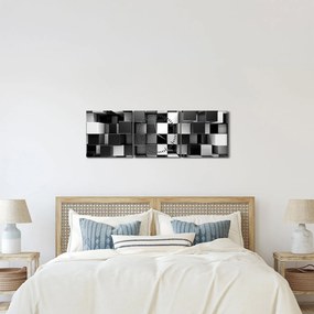 Kép - Dice (órával) (90x30 cm)