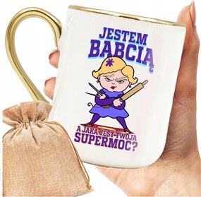 Elegáns Bögre Nagymama Szuper Nagymama Nap