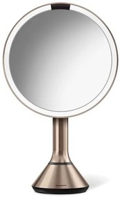 Simplehuman Dual Touch kozmetikai tükör rozsdamentes acél rose gold SHST3053
