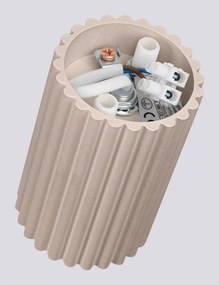 Szürkésbarna fém spotlámpa ø 6,5 cm Gleam – Sollux