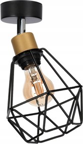 Mennyezeti lámpa Diamond Gold 1 csuklós loft csillár állítható Led