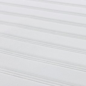 Zsebes Rugós Ágymatrac Sötét Szürke Közepes 80x200x20 cm Szövet