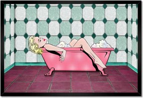 Poszterek keretben 60x40 Marylin Monroe a kádban