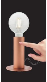 Redo 01-2131 - Érintős asztali lámpa RIVET 1xE27/42W/230V réz