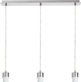 RENDL MORE 60 mennyezeti függőlámpa alap matt nikkel 230V LED E27 3x15W