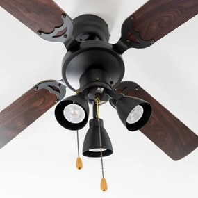 ZEVENTI - Mennyezeti ventilátor ZURRIOLA 3xGU10/50W/230V