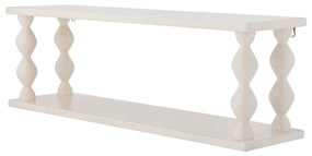 Fehér többszintes fali polc 80 cm Salino – Bloomingville