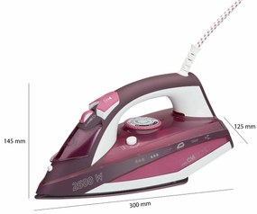 Clatronic DB 3705 gőzölős vasaló, kerámia felülettel