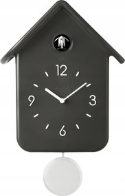 Guzzini Qq-up Óra kakukkkal és inga Fekete