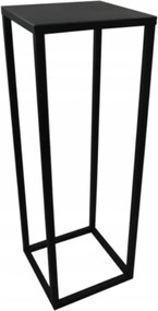 SIMPLE-16 Virágágyás 70cm fém fekete 1 szintes