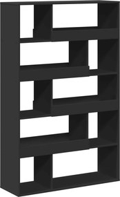 vidaXL fekete szerelt fa térelválasztó 100 x 33 x 156,5 cm